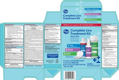 Principal Display Panel (Kroger Lice Kit 30412 255 01 73 255 01v3.0)